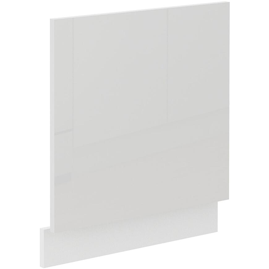 Kuchynská skrinka Lara čelo umývačky riadu 570x596 Mdf biely lesk