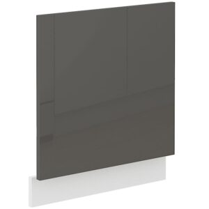 Kuchynská skrinka Lara čelo umývačky riadu 570×596 Mdf Šedá lesk