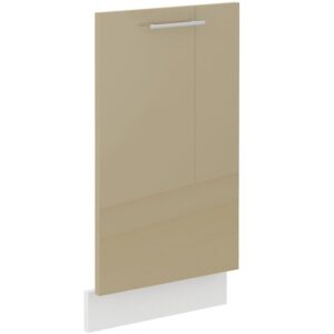 Kuchynská skrinka Lara čelo umývačky riadu 713×446 Mdf Cappucino lesk