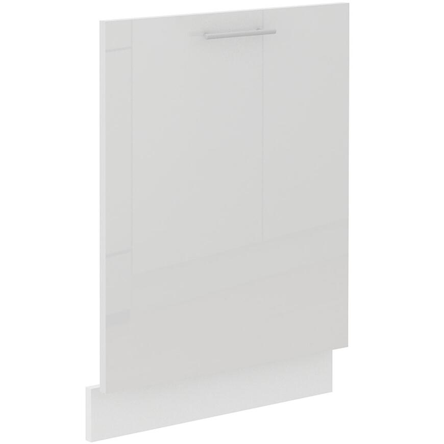 Kuchynská skrinka Lara čelo umývačky riadu 713x596 MDF biely lesk