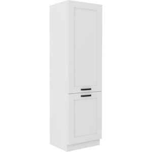 Kuchynská skrinka LUNA biela mat/biela 60lo-210 2f
