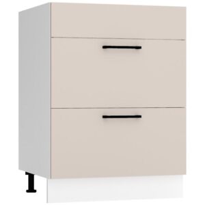Kuchynská skrinka Max D60pc S/2 Zasl   svetlobéžová