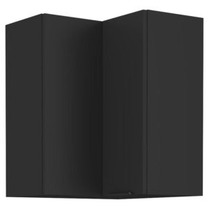 Kuchynská skrinka Siena čierna mat 60×60 Gn-72 1f (90°)