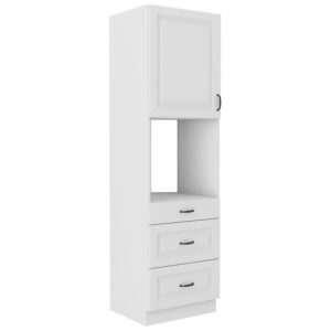 Kuchynská skrinka STILO biela mat/biela 60dps-210 3s 1f
