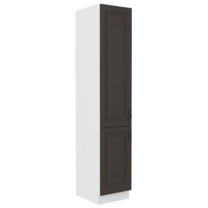 Kuchynská skrinka STILO grafit mat/biela 40dk-210 2f