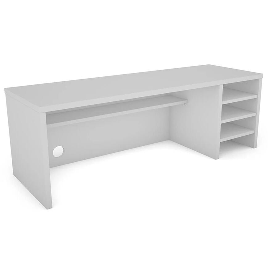 Nadstavec na  písací   stôl Torino 119x39,5x40 cm  biely 642668