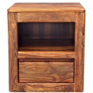 Nočný stolík 45x50x40 Tina z indického masívu palisander