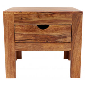 Nočný stolík Amba 45x40x40 z indického masívu palisander