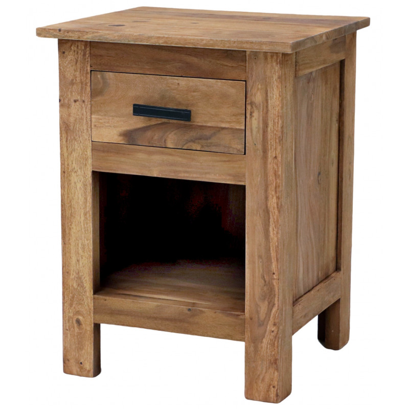Nočný stolík Rami 45x60x40 indický palisander – Obrázok 2