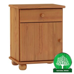 Nočný stolík jelša