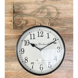 Obojstranné nástenné hodiny 25cm