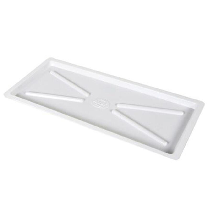 Odkvapkávacia tácka na riad 60 cm biela 55 × 24 cm