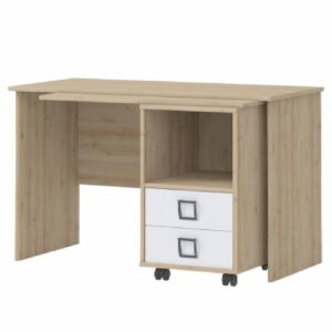 Písací stôl Kiki RS-BK/KI-15 buk/biely