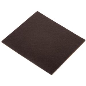 Plstená podložka hnedá 100×100 mm