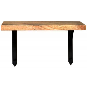 Polica na stenu Devi 50×22 indický masív mango