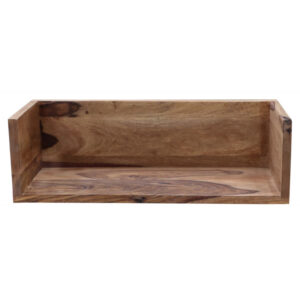 Polica na stenu Rami 50×22 indický masív palisander