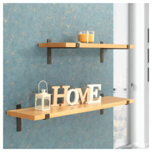 Polica na stenu s konzolou Lara