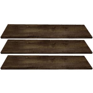 Police 3 ks skriňa Top 100 tmavý jaseň