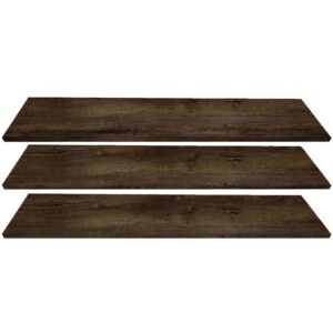 Police 3 ks skriňa Top 150 tmavý jaseň