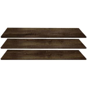 Police 3 ks skriňa Top 200 tmavý jaseň