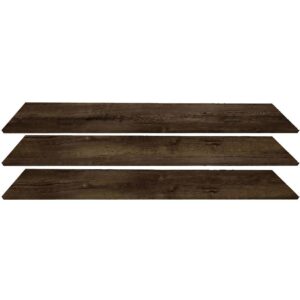 Police 3 ks skriňa Top 250 tmavý jaseň