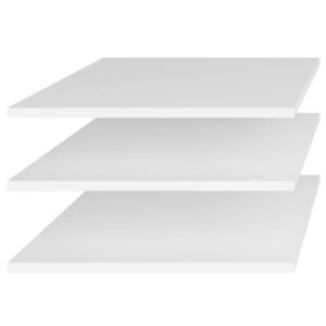 Police Optima 01 pre skriňu 3 ks (68) biela