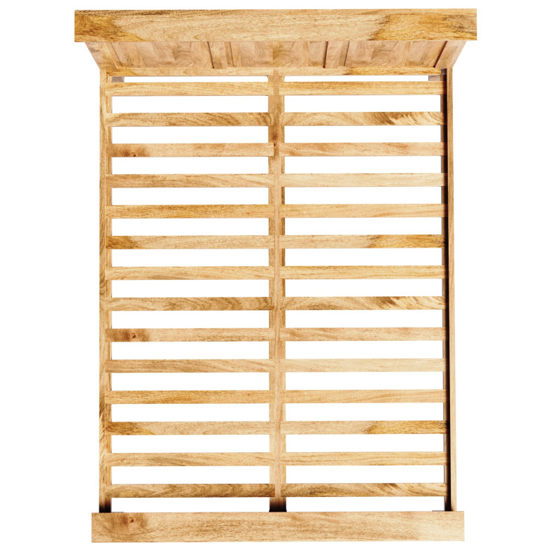 Posteľ Guru 160x200 indický masív mango – Obrázok 4