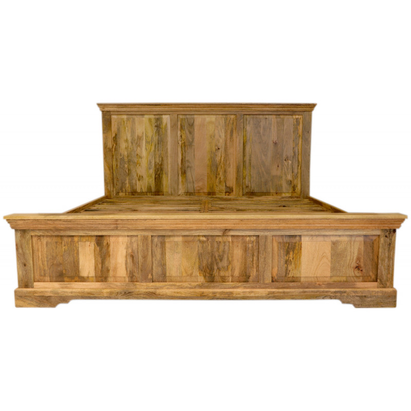 Posteľ Guru 160x200 indický masív mango – Obrázok 6