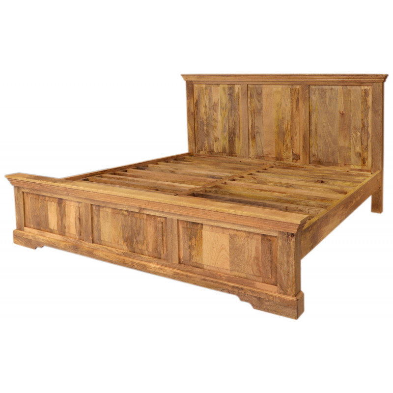 Posteľ Guru 160x200 indický masív mango – Obrázok 9