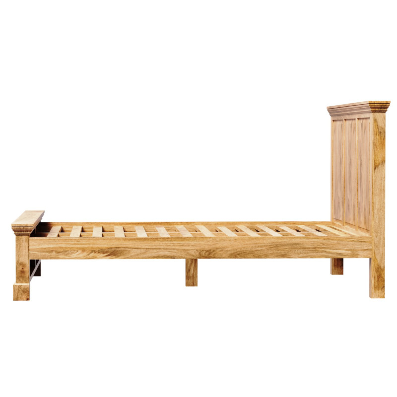 Posteľ Guru 180x200 indický masív mango – Obrázok 3