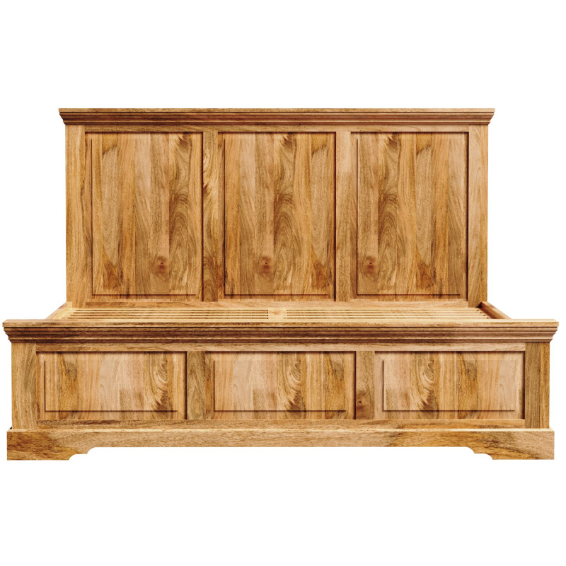 Posteľ Guru 180x200 indický masív mango