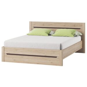 Posteľ 53 DESJO 180×208 dub san remo
