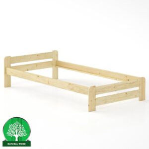 Posteľ borovica LK099–100×200 surová