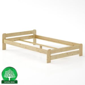 Posteľ borovica LK099–120×200 surová