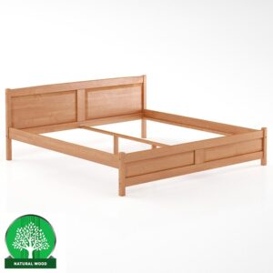 Posteľ borovica LK104–200×200 jelša