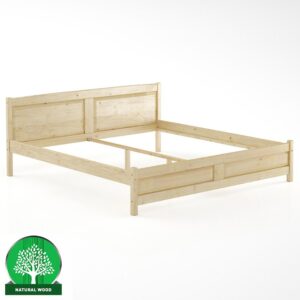 Posteľ borovica LK104–200×200 surová