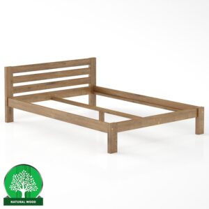 Posteľ borovica LK105–140×200 dub