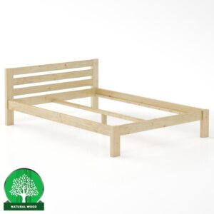 Posteľ borovica LK105–140×200 surová