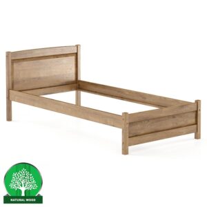 Posteľ borovica LK125–100×200 dub