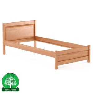 Posteľ borovica LK125–100×200 jelša