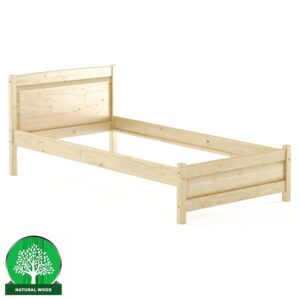 Posteľ borovica LK125–100×200 surová