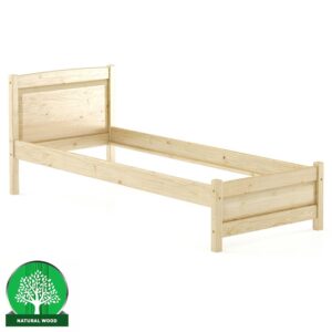 Posteľ borovica LK125–80×200 surová