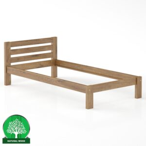 Posteľ borovica LK127–100×200 dub