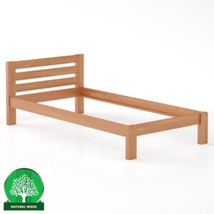 Posteľ borovica LK127–100×200 jelša