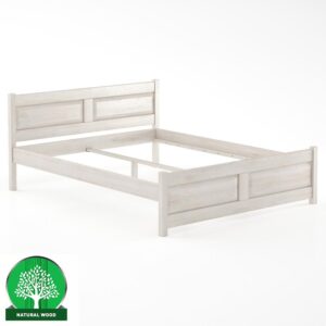Posteľ buková LK109–180×200 bielený