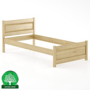 Posteľ buková LK120–100×200 prírodné