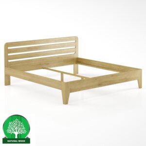 Posteľ buková LK189–180×200 rustikal