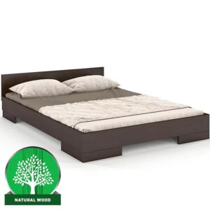 Posteľ drevené  buk Skandica Spectrum Nízka 120×200 Palisander