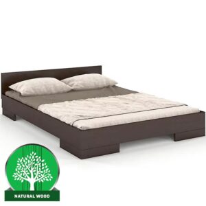 Posteľ drevené  buk Skandica Spectrum Nízka 160×200 Palisander