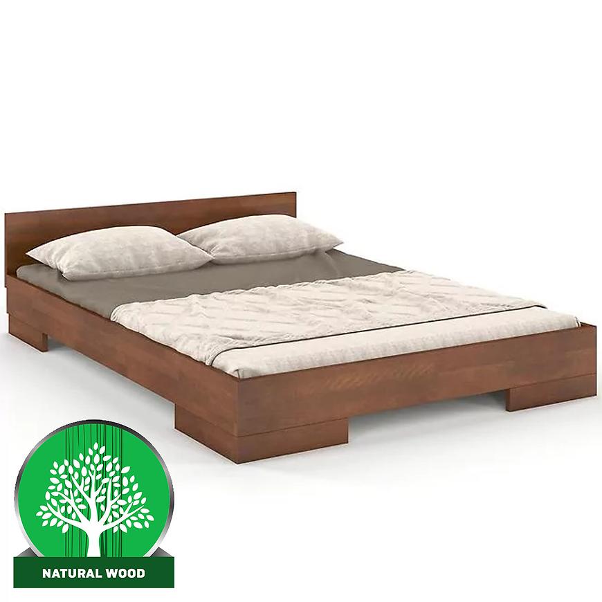 Posteľ drevené buk Skandica Spectrum Nízka 90x200 orech